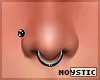 N: Septum + Nose Stud