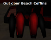 Outdoor Beach Coffins