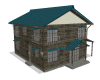 toroppoid Wooden House 1