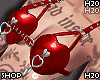 Top Heart Red