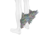 Fur leg silver