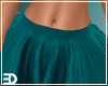 Teal Lace Skirt