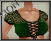 SIO- Crop Top green