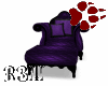 Purple & Black Chair