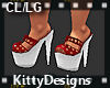 *KD CL/LG Nicky slippers