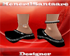 HS-Black Jeanne Clogs