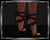 Black Ribbon Heels
