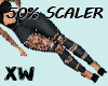 XW * 50% Avatar Scaler