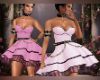 PinkGothSpikeDressBlush