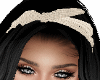 headband bandana cream