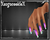 xSCx rainbow PANDA nail