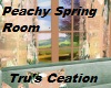 Peachy Spring Room