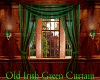 Old Irish Green Curtain