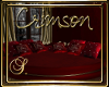 (SL) Crimson Corner Sofa