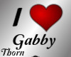 Gabby Head Sign