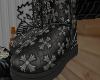 /Chrome Uggs Black