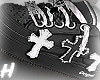Blk w White Custom Fazos