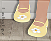 Kids Daisy Shoes Yellow