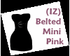 (IZ) Belted Mini Pink