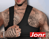 Black Tank-top + Tattoo