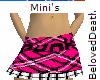 Punket plaid Miniskirt