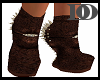 ☠ Lady D brown Shoe