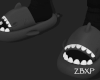 Grey Shark Slippers v2