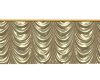 Animated Gold Drapes