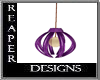 Hanging Lamp Purple