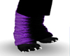 Neon violette male boots