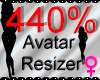 *M* Avatar Scaler 440%
