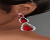 Ruby/Diamond Earrings