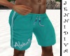 Aloha Turq Beach Shorts