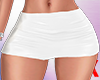 White Leather Skirt Rll