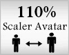 110% Avatar Scaler