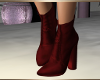 Black Cherry Ankle Boots