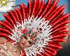 red rio dancer headress