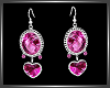 SL Pink Topaz Earrings