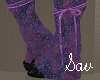 Rock Star Boots-Purple