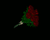~A~Deep Red Rose Bouquet