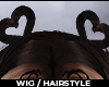 ! wig / hairstyle skunk