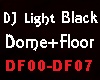 DJ Light Blk Dome+Floor