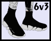 6v3| Black Socks Shoes