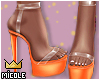 ✔ Orange Heels