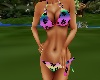 Sherbert floral bikini
