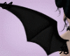 SZ| Black Bat Wings