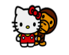 Hello Kitty X Bape V2