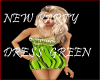 NEW PARTY DRESS GREEN