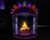 Peacock lounge Fireplace