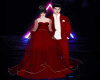 Maroon Dinner Couple M